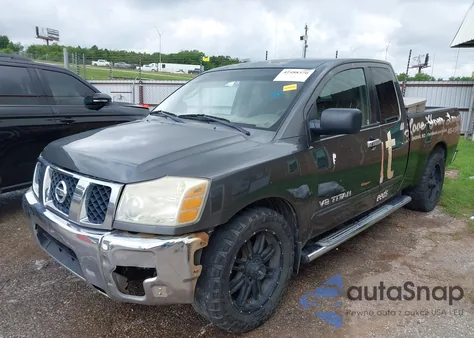 2007 Nissan Titan Se z USA, uszkodzony, nr VIN 1N6AA06A17N239097